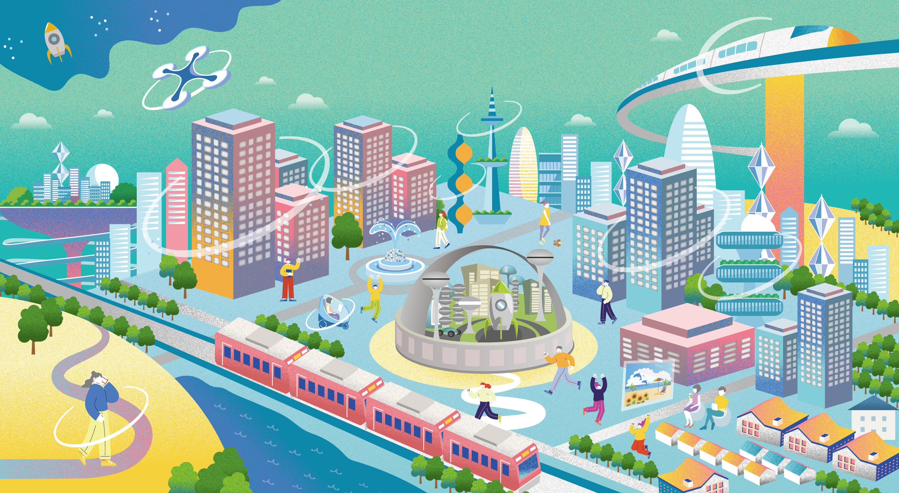 JCrocが描く未来のまちの姿